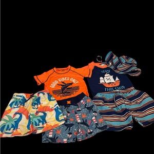 Bundle of Multicolor boy’s Swim suits